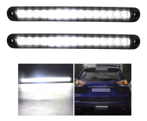 2 Piezas Ip65 10 15 Led Barra De Luz Trasera De Fre 3148225