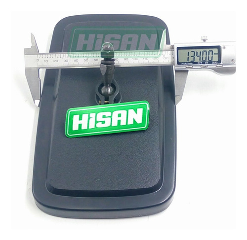 Imagen 3 de 7 de Espejo Autoelevador Espejo Retrovisor Hisan - Toyota - Heli