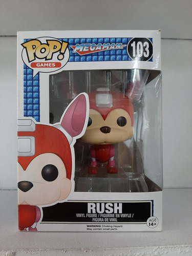 Funko Pop! Games Megaman Rush 103 Detalles