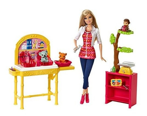 Barbie Careers Zookeeper Doll And Playset