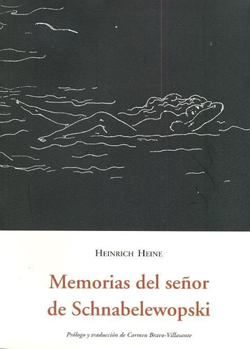 Libro Memorias Del Señor De Schnabelewopski