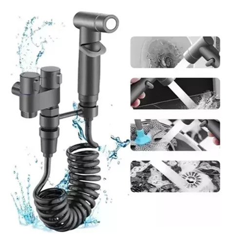 Llave De Doble Ángulo, Grifo De Inodoro De Doble Salida Con