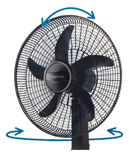 Ventilador De Pedestal Silencioso 4 Vel + Enchufe Wifi Alexa
