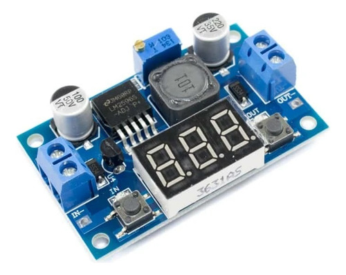 Regulador Reductor Lm2596 Display Step Down 3a Arduino Nodo