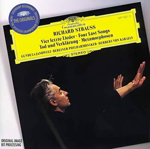Cd Strauss Four Last Songs / Karajan, Berlin Philharmonic