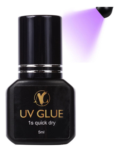 Extension De Pestanas Uv Adhesivo Uv Lash Glue Secado Rapido