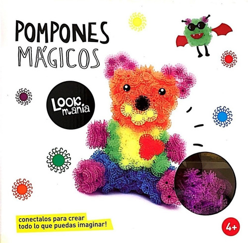Imagen 2 de 10 de Pompones Magicos Juego Didáctico (bunchems) 400 Abrojos