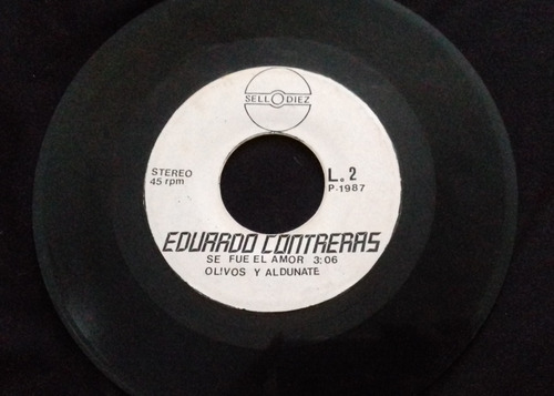 Single Eduardo Contreras - Se Fue El Amor
