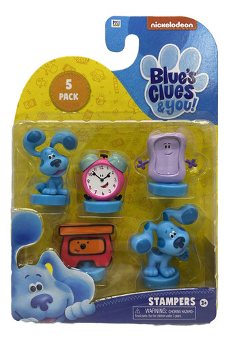 Sellos Pistas De Blue 5 Pack Blue´s Clues Stampers 5 Piezas