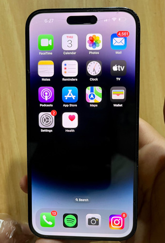 Apple Iphone 14 Pro Max (128 Gb) - Negro Espacial Negro