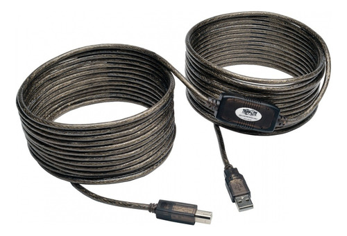 Cable Usb 2.0 Tripp Lite Usb A Macho - Usb B Macho 10.97 Mts Color Negro