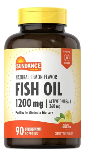 Sundance Capsulas Blandas De Aceite De Pescado De 1200 Mg |
