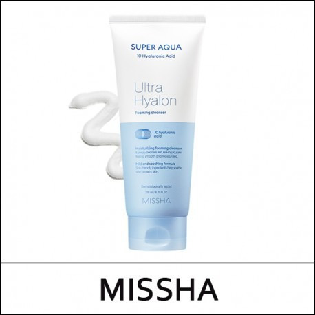 Missha Espuma Limpiadora Ácido Hialuronico 100% Coreana