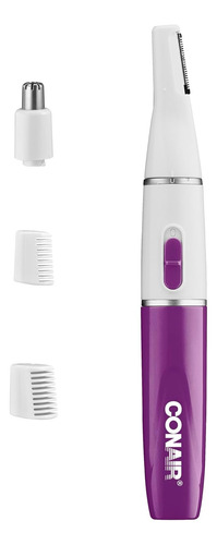 Conair Recortadora De Vello Facial Todo En 1 Para Mujer, Per