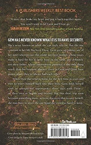 Gem And Dixie - Zarr, Sara, de Zarr, Sara. Editorial Balzer & Bray en inglés