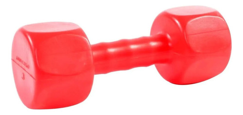 Mancuernas Beatboss Pvc 3kg Color Rojo