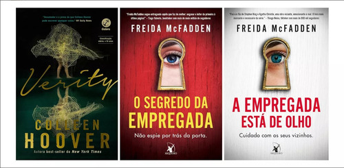 Kit Verity + O Segredo Da Empregada (vol.2) + A Empregada Está De Olho (vol.3)