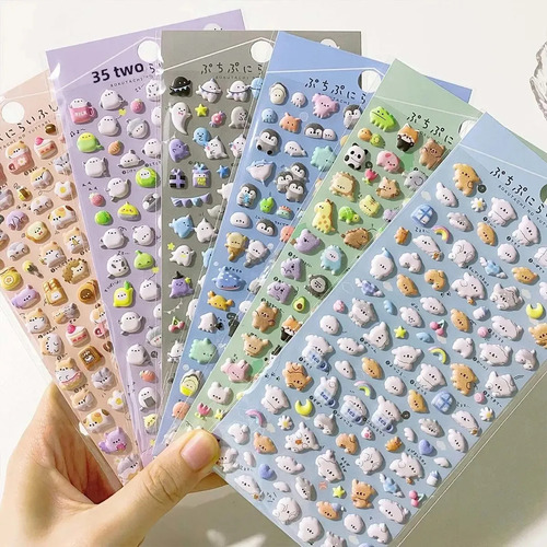 Pegatinas De Burbujas 3d Wow Kaka Cute Style Crafts