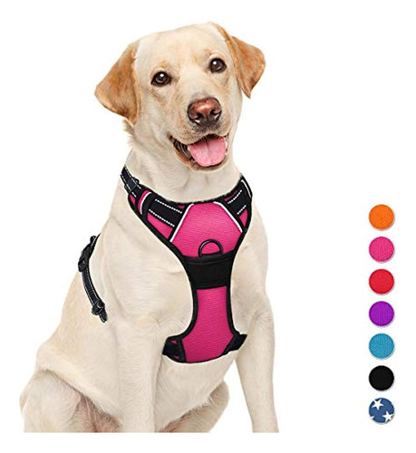 Arnes Para Perros Sin Tiron Barkbay Arnes Reflectante Par