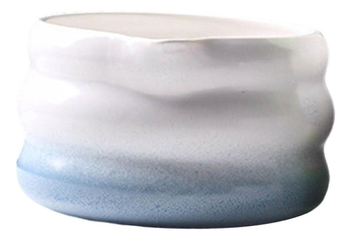 Japonese Matcha Tea Bowl Tazón De Tazón De Gradiente Azul
