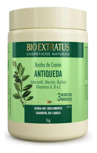 Linha Jaborandi Bio Extratus - Banho De Creme Hidratacao Ant