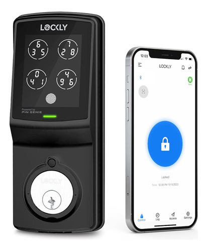 Lockly Smart Lock Modelo 7s, Cerradura De Puerta Inteligente