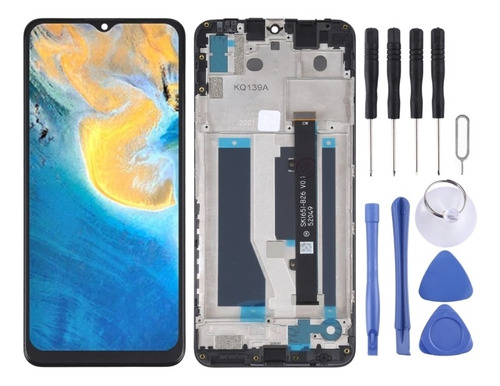 Oem Lcd+pantalla Táctil Con Marco Para Zte Blade A71 A7030 2