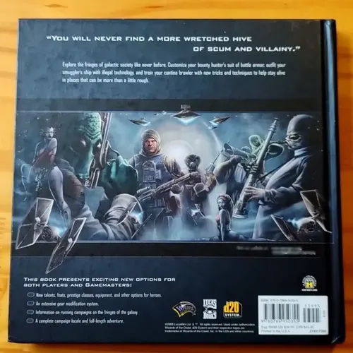 Scum And Villainy - Star Wars Roleplaying Game Saga Edition - Rpg