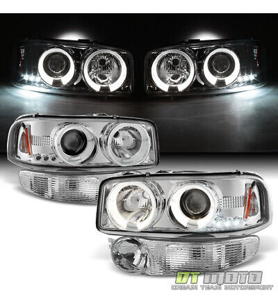 2001-2006 Gmc Yukon/sierra Denali Led Projector Headligh Yyk