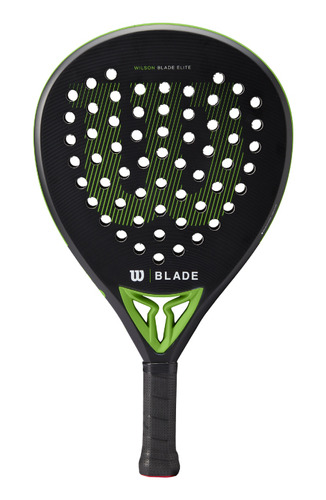 Pala De Padel Wilson Blade Elite V2 2 Color Negro/verde