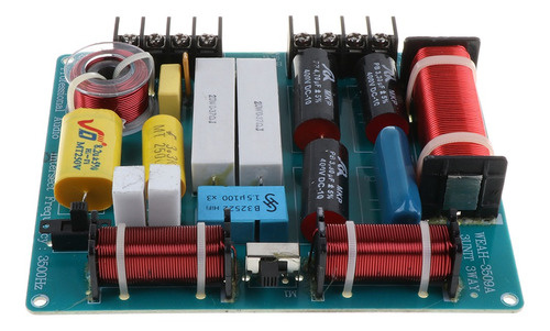 Imagen 2 de 10 de Divisor De Frecuencia De Audio Altavoces Filtros De 3 Vías