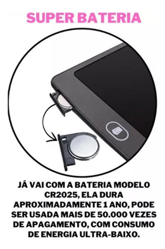 Lousa Magica Infantil Digital Lcd Tablet 8.5 Polegadas 22cm