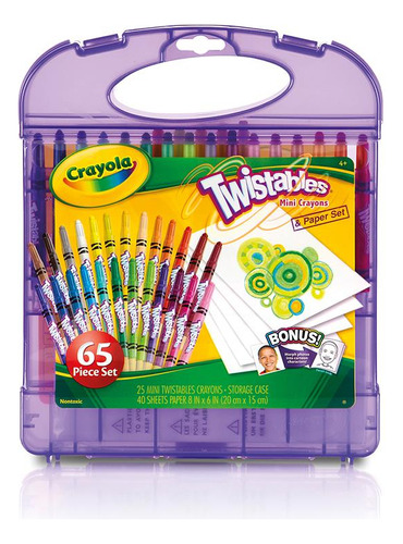Maleta Crayola X65 Mini Twistable Crayon