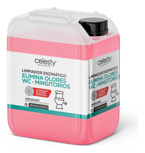 Limpiador Enzimatico Elimina Olores Wc Mingitorios 4lts