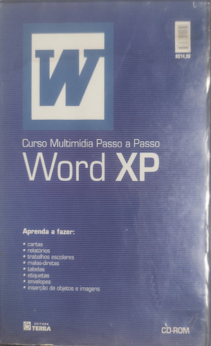 Dvd Curso Multimidia Word Xp Passo A Passo (Usado)