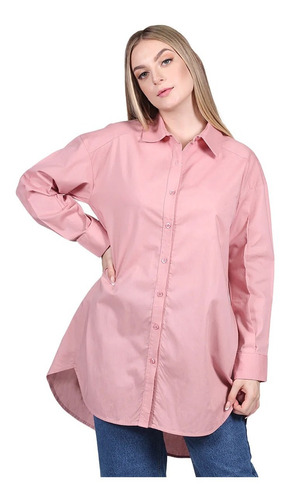 Camisa Casual Oversize Para Mujer Marca Bobois®
