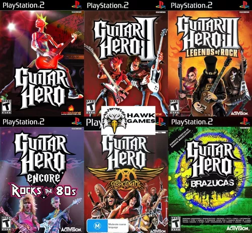 Jogo Guitar Hero Ps2 Original