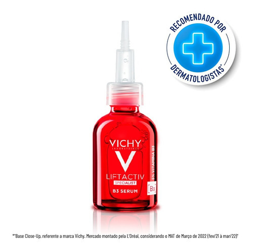 Sérum unificador antiarrugas Liftactiv B3 30 ml Vichy Tiempo de aplicación Día/noche Tipo de piel Todo tipo de piel