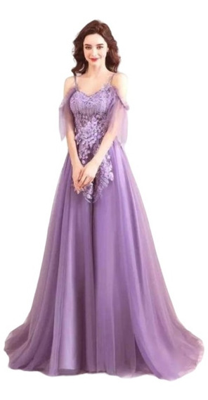 Vestidos Dama De Honor Lila | MercadoLibre 📦 Vestidos Dama De Honor Lila | MercadoLibre 📦