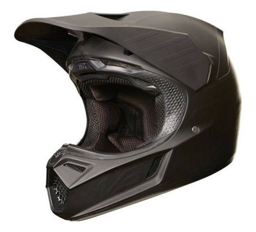 Imagen 2 de 4 de Casco Motocross Fox V3 Matte Carbon Mx #19526-255