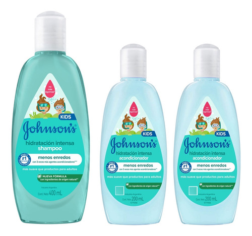 Combo Johnson Shampoo Acondicionador Hidratación Intensa