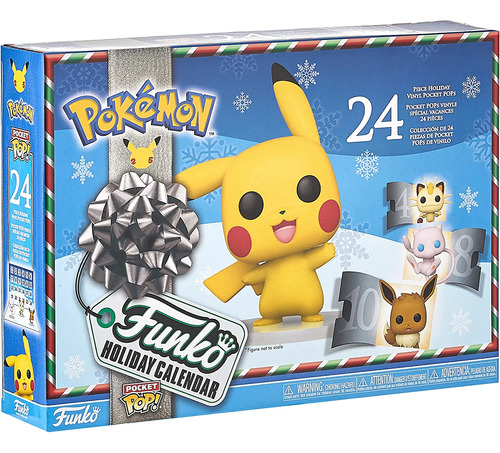 Set De Muñeco Pokémon Como Calendario De Adviento