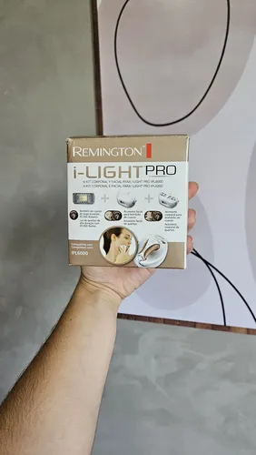 Depilador Luz Pulsada Remington I-light Pro Corporal + Face