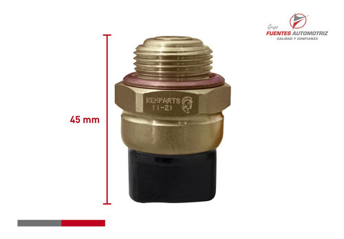 Bulbo Motoventilador Vw Passat 1.8 Turbo 1993 Imp