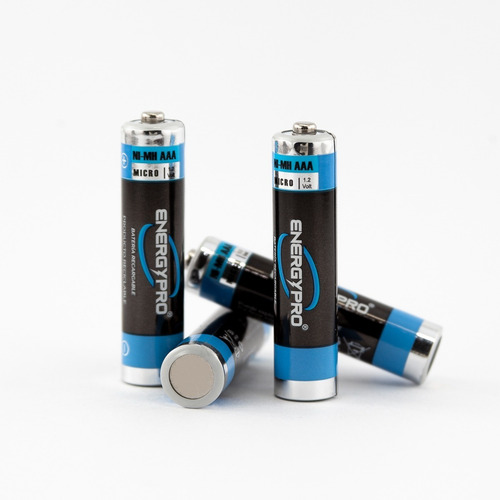 Blister 4 Pilas Aaa Recargable Energypro Calidad Certificada