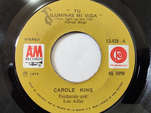 Vinilo Single Carole King Cree En La Humanidad (az103