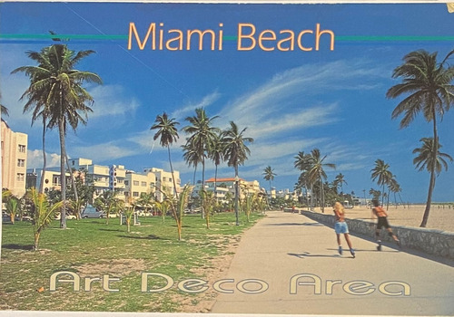 Antigua Postal Miami Beach, Art Deco Area, P02/ 50