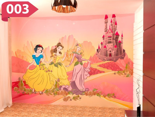 Vinilos Decorativos Pared Infantil Princesas Disney