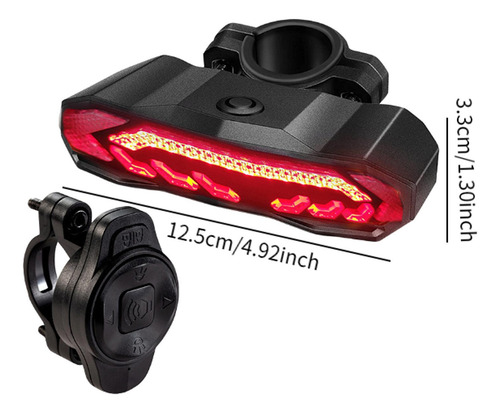 Luz Trasera Para Bicicleta, Luz Delantera Para Bicicleta Con