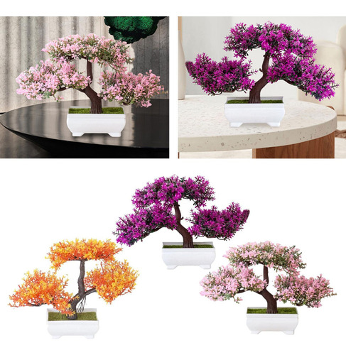 Bonsái Artificial, Planta Falsa Para Estantería